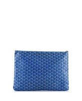 Pre-Owned Goyard Gm Senat Zip Pouch Coated Canvas