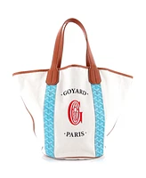 Pre-Owned Goyard Belharra Reversible Tote Coated Canvas