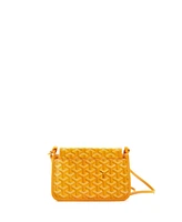 Pre-Owned Goyard Plumet Clutch Wallet Coated Canvas