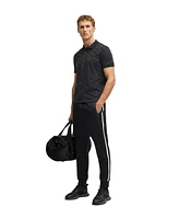 Boss by Hugo Men's Jacquard Circle Polo Shirt