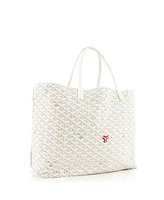 Pre-Owned Goyard Gm Saint Louis Tote Claire Voie Coated Canvas