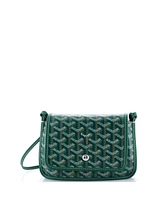 Pre-Owned Goyard Plumet Clutch Wallet Coated Canvas
