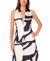 Parker The Nia Abstract-Print Sleeveless Maxi Dress