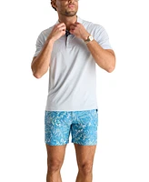 Chubbies Men's The Baby Blue Bell Short Sleeve Polo Shirt