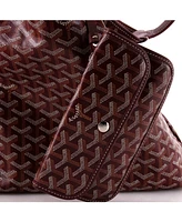 Pre-Owned Goyard Boheme Hobo Printed Coated Canvas