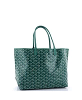 Pre-Owned Goyard Pm Saint Louis Tote Coated Canvas