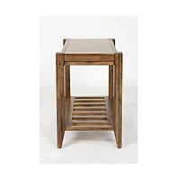 Beacon Street Modern Essential Solid Wood Chairside End Table