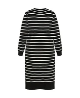 Plus Josie Stripe Cardigan