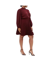 Plus Hallie Mini Dress