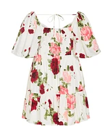 Plus Mindy Rose Dress