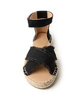 Minnetonka Women's Pemma Ankle Strap Espadrille Sandals