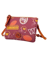 Dooney & Bourke Washington Commanders Top Zip Crossbody Purse