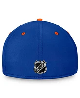 Fanatics Men's Royal/Orange New York Islanders Authentic Pro Rink Two-Tone Flex Hat