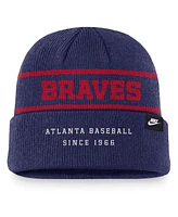 Nike Men's Royal Atlanta Braves Cooperstown Collection Rewind Terra Cuffed Knit Hat