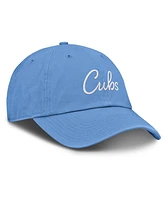 Nike Women's Light Blue Chicago Cubs Cooperstown Club Script Adjustable Hat