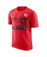 Nike Men's  Red Atlanta Hawks Courtside This Is Our Year T-Shirt