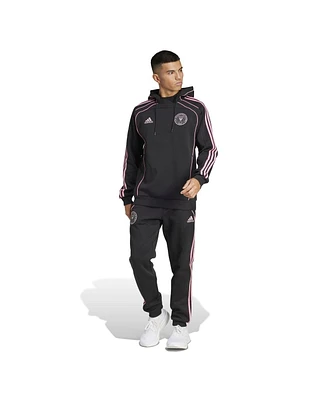 Adidas Men's Black Inter Miami Cf 2025 Travel Pants