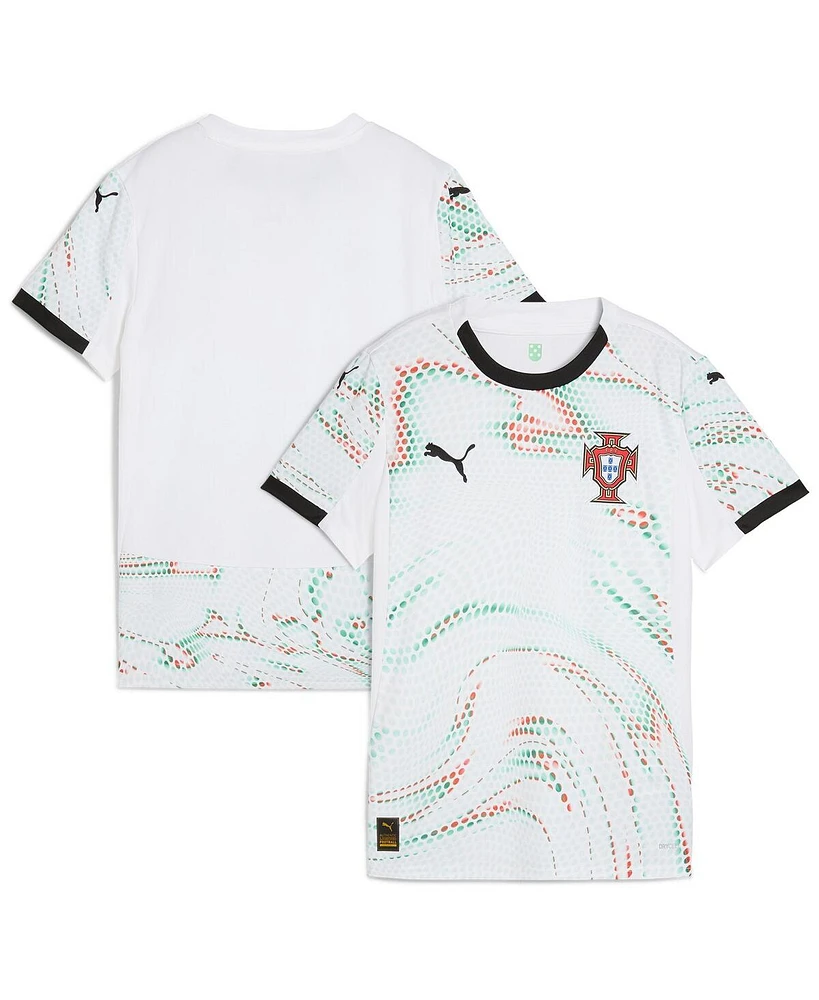 Puma Women's White Portugal National Team 2025 Away Replica Jersey