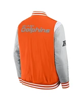 Fanatics Men's and Women's Orange Miami Dolphins Elements Elite Full-Snap Jacket