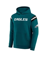 Fanatics Men's Green Philadelphia Eagles Football Washed Pullover Hoodie