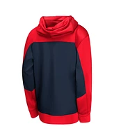 Nike Youth Red/Navy New Orleans Pelicans Authentic On-Court Showtime Performance Full-Zip Hoodie