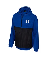 Colosseum Men's Royal Duke Blue Devils Reloaded Anorak Half-Zip Jacket