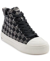 Dkny Women's Yaser Lace-Up Mid Top Sneakers