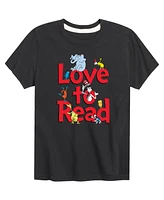 Hybrid Big Boys Dr. Seuss Love to Read Graphic T-Shirt