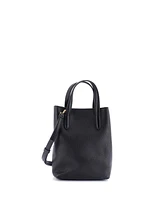 Pre-Owned Salvatore Ferragamo Mini Gancini Tote Leather