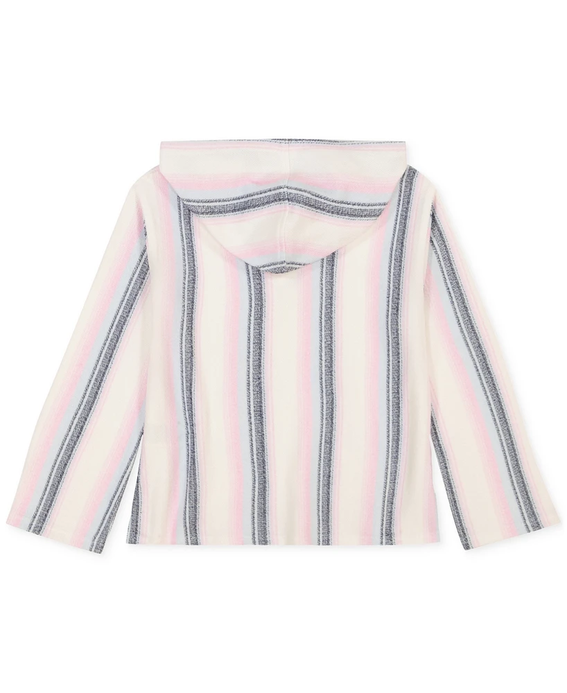 Roxy Big Girls Daydreamin Striped Terry Baja Hoodie