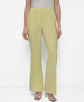 Dkny Women's Pintuck Mid-Rise Flared-Leg Pants