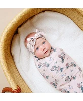 Copper Pearl Baby Minnie Mouse Knit Headband Blanket Single