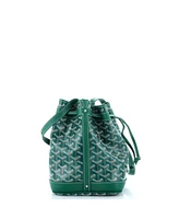 Pre-Owned Goyard Pm Petit Flot Bucket Bag Coated Canvas