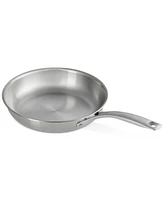 Le Creuset Essential Stainless Steel Shallow Round Frying Pan, 9.5"