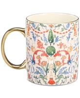 Macy's Flower Show Ceramic Gold-Trim Coffee Mug, Exclusively at
