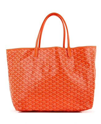 Pre-Owned Goyard Gm Saint Louis Tote Coated Canvas