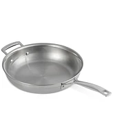 Le Creuset Classic Stainless Steel Round Frying Pan, 11"