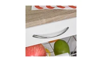 Kitchen Sideboard, Storage Cabinet, and Coffee Bar Cabinet with Shelves Ample