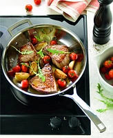Le Creuset Classic Stainless Steel Round Frying Pan, 11"