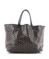Pre-Owned Goyard Gm Saint Louis Tote Printed Coated Canvas