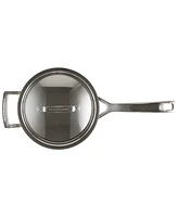 Le Creuset Classic Stainless Steel Round Saucepan with Lid, 3 Qt.