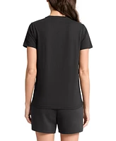 Puma Women's Essential Cotton Admire Script-Logo T-Shirt