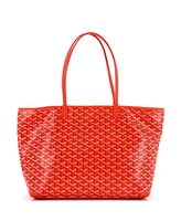 Pre-Owned Goyard Mm Artois Tote Coated Canvas
