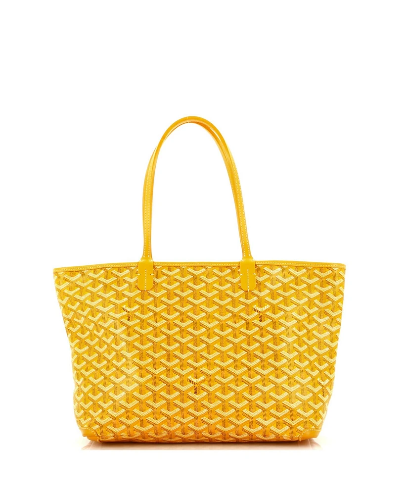 Pre-Owned Goyard Pm Artois Tote Coated Canvas