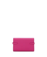 Pre-Owned HERMES Medium Kelly Trifold Wallet Epsom