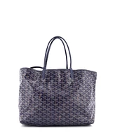 Pre-Owned Goyard Pm Saint Louis Tote Coated Canvas