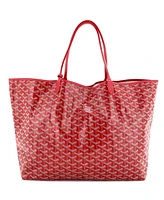 Pre-Owned Goyard Gm Saint Louis Tote Coated Canvas