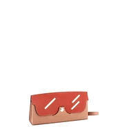 Pre-Owned HERMES In-The-Loop Wink Glasses Case Leather