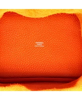 Pre-Owned HERMES Pm Picotin Lock Bag Clemence