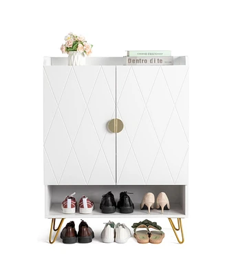 Shoe Cabinet with Storage – Stylish Organizer for Entryway and Closet